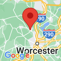 Map of Holden, MA US